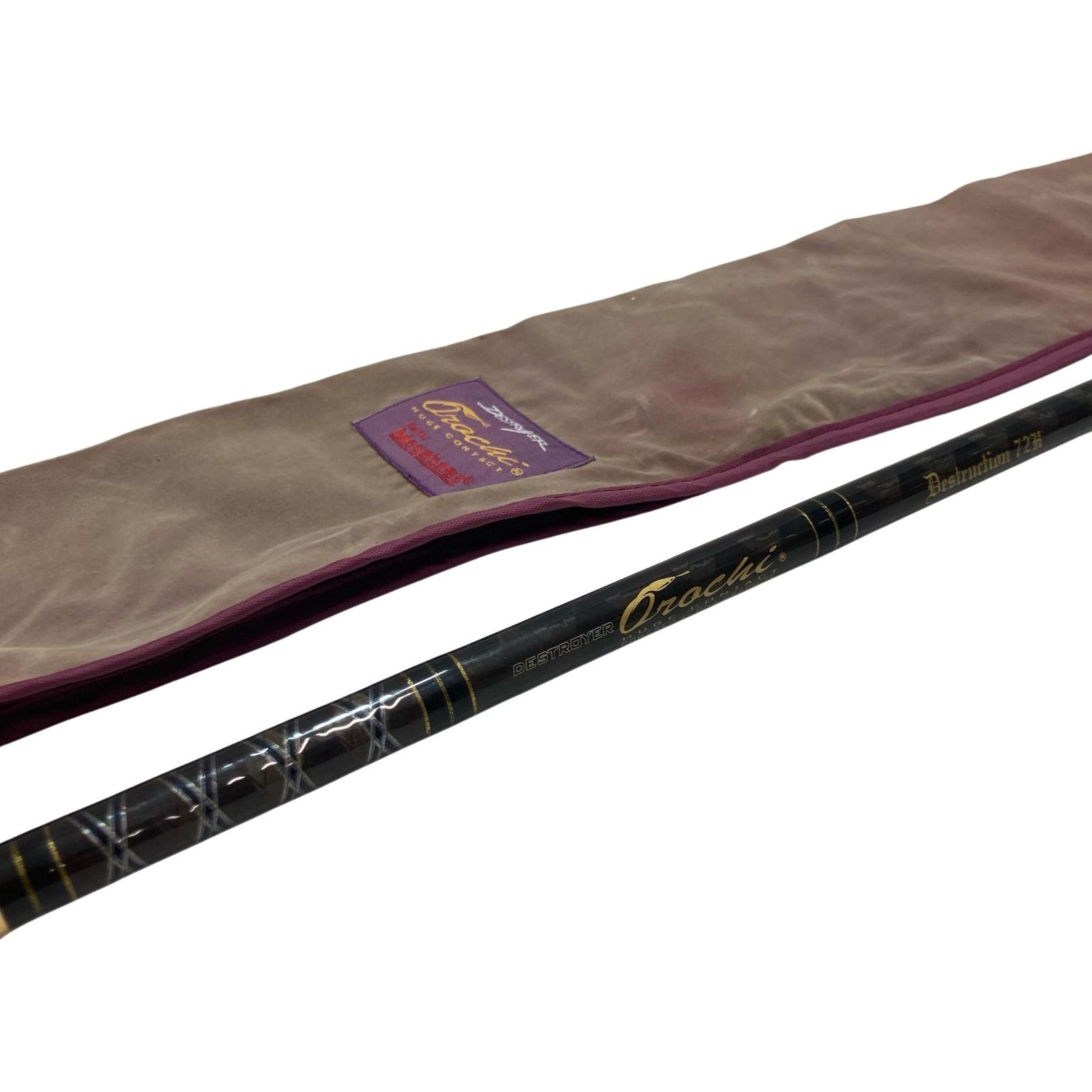 Megabass メガバス ルアーロッド デストロイヤー F6-72DG オロチフュージコンタクト 竿袋付