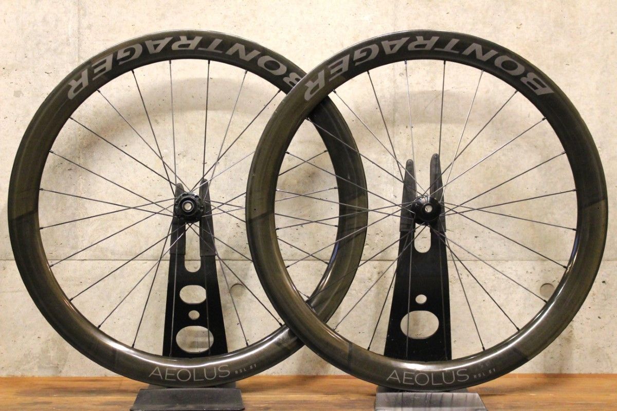 ボントレガー BONTRAGER アイオロス ディスク AEOLUS RSL 51 TLR DISC カーボン チューブレス ホイールセット シマノ12|11S 福岡店