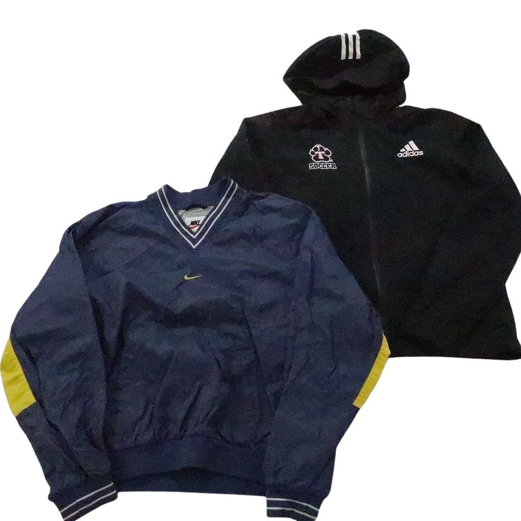 レディース　アディダス　ナイキ　スポーツウェア　まとめ売り 古着卸 まとめ売り スポーツブランドMIX ジャケットMIX 5枚セット