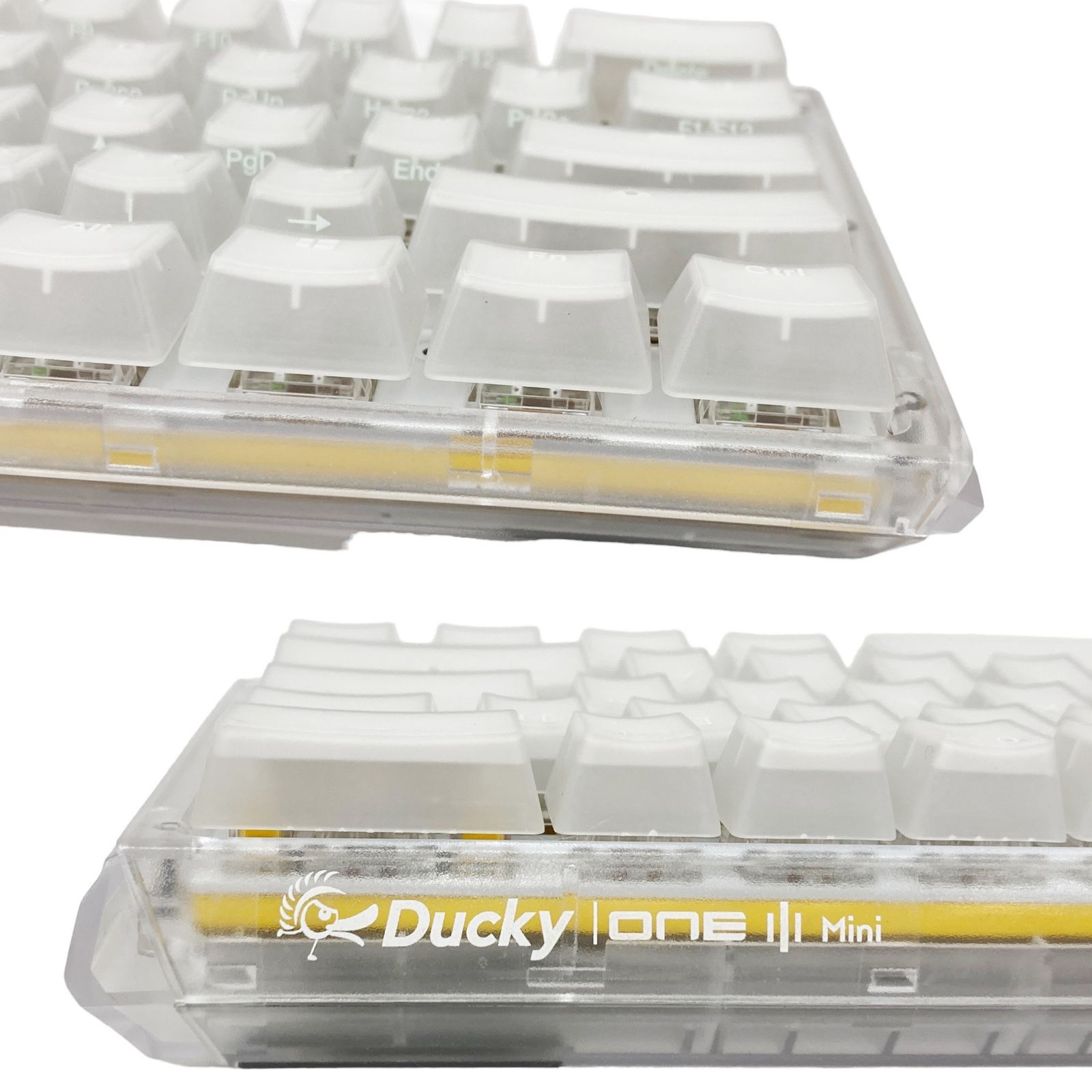Ducky (ダッキー) Ducky One 3 Mini 60% Aura Edition ゲーミングキーボード 英語配列 有線 /USB  クリアホワイト 家電/028 - メルカリ
