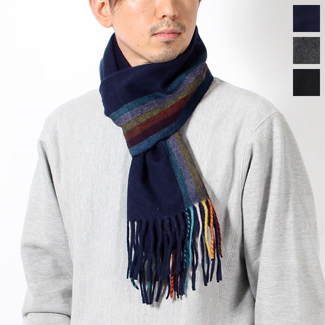 新品未使用】 Paul Smith ポールスミス ストール スカーフ カシミア