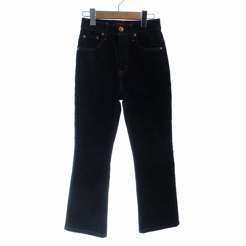 レッドカード RED CARD トゥモローランド TOMORROWLAND フレアデニムパンツ ジーンズ 23 XS インディゴ 122517TL /EE