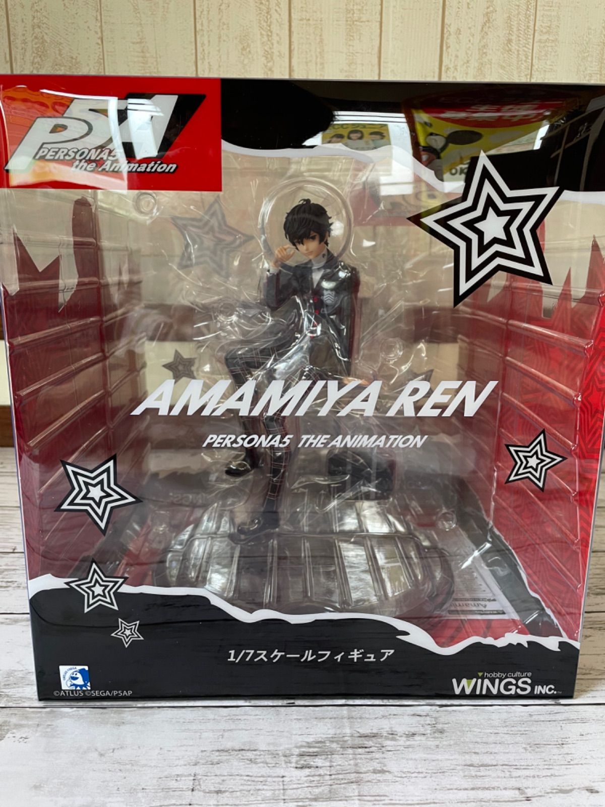 P5A ペルソナ 雨宮蓮 1/7 フィギュア[SOUL WING]　【開封品】 P5A ペルソナ 雨宮蓮 1/7 フィギュア[SOUL WING] 【開封品