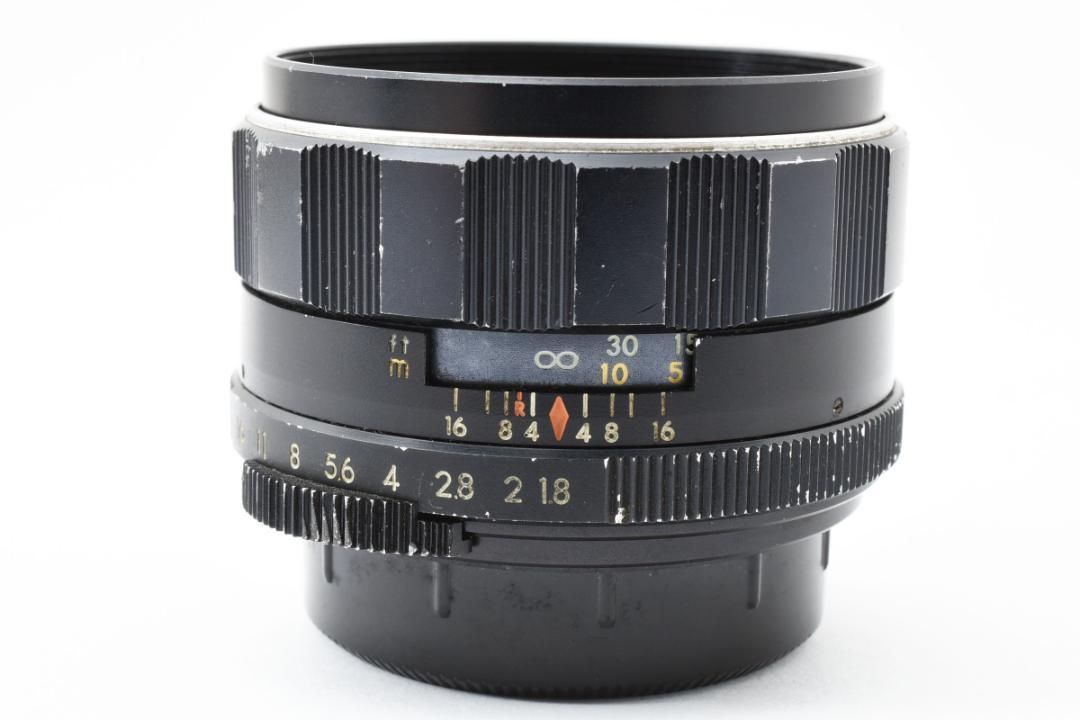 ☆前期型☆ Super Takumar 55mm F1.8 フード付 F0175 【公式通販】