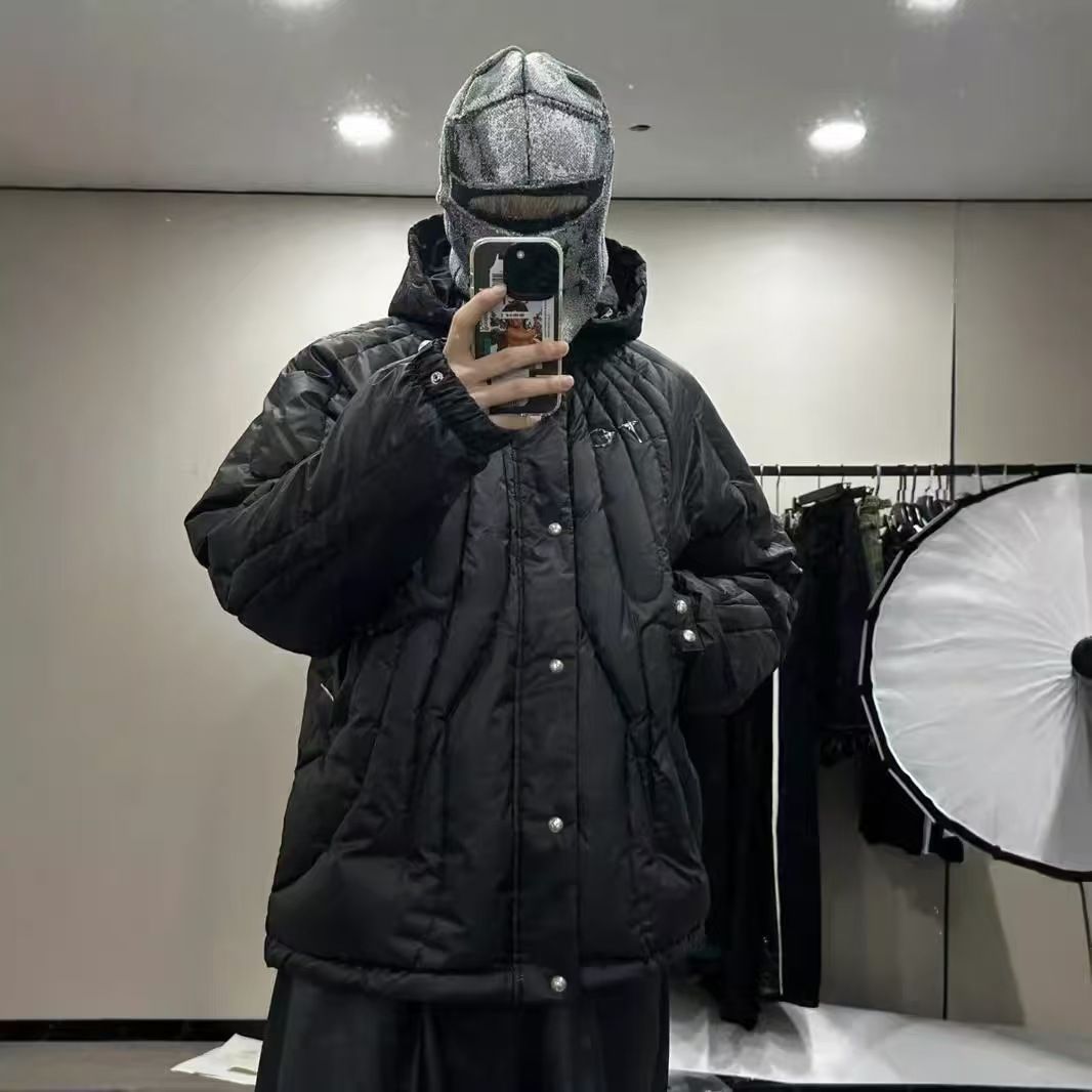 THUG CLUB TC Cave Goose Down Jacket ダウン ジャケット ブラック  