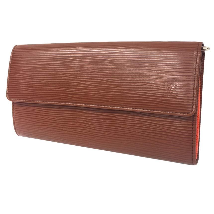 セール LOUIS VUITTON ルイヴィトン エピ 長財布 ポルトフォイユサラ 