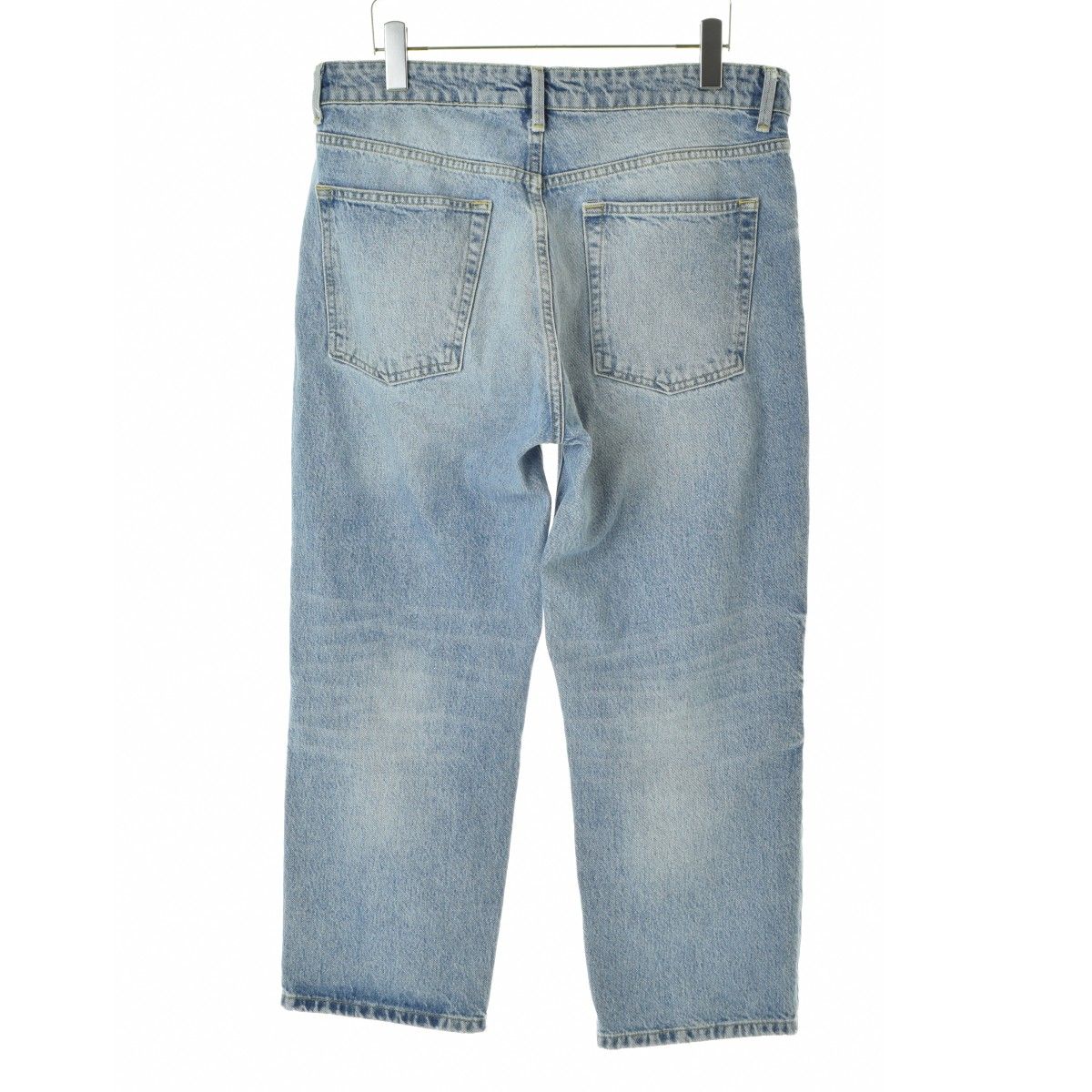 RAEY ボタンフライテーパードデニムパンツ