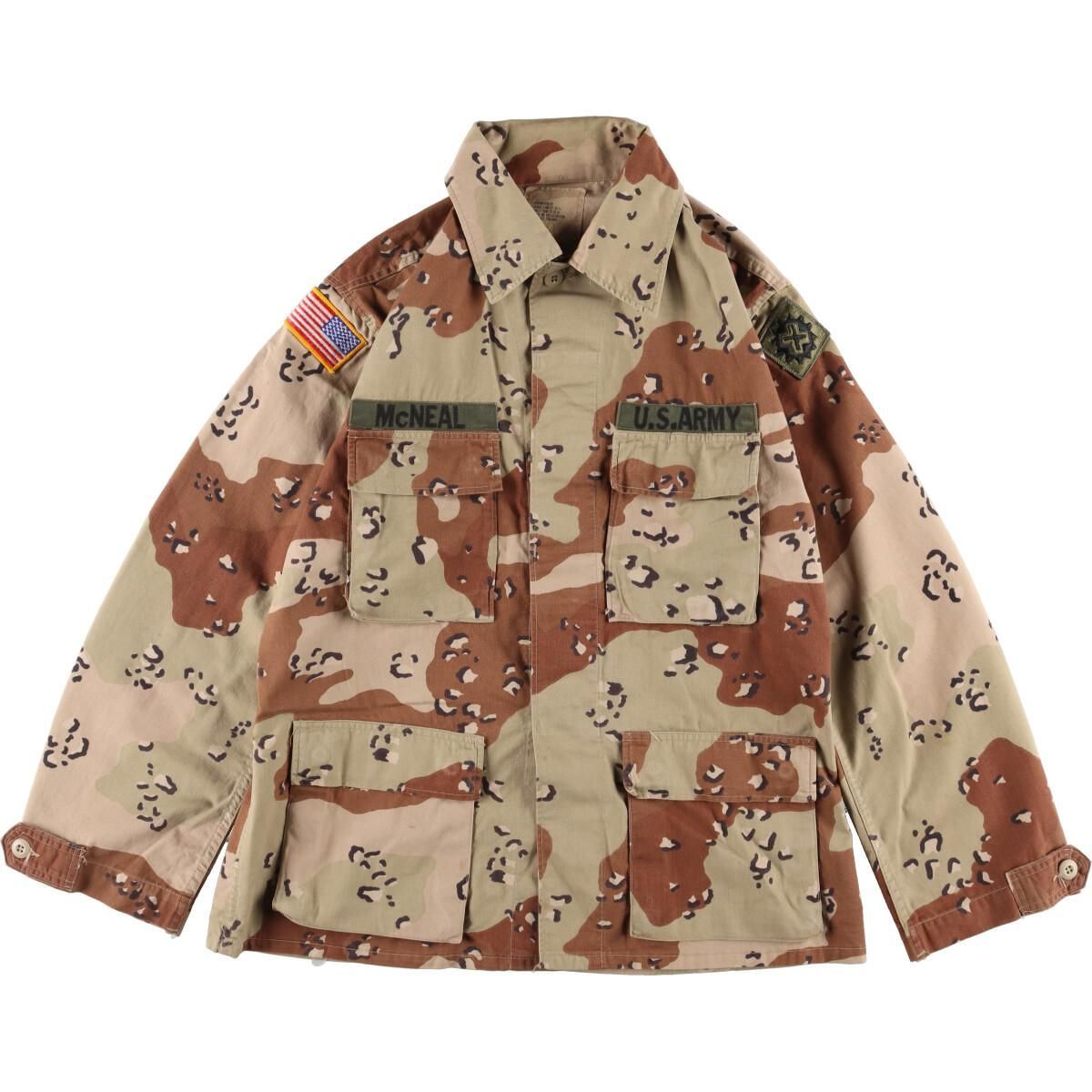 古着 90年代 米軍 6C デザートチョコチップカモ 迷彩柄 B.D.U 