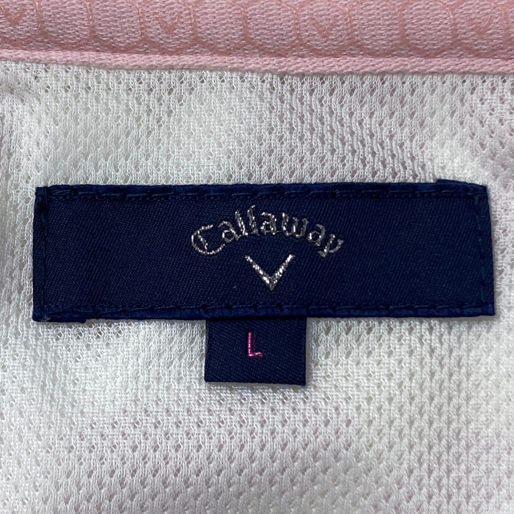 ゴルフ サイズ：L CALLAWAY キャロウェイ ジップジャケット カモフラ