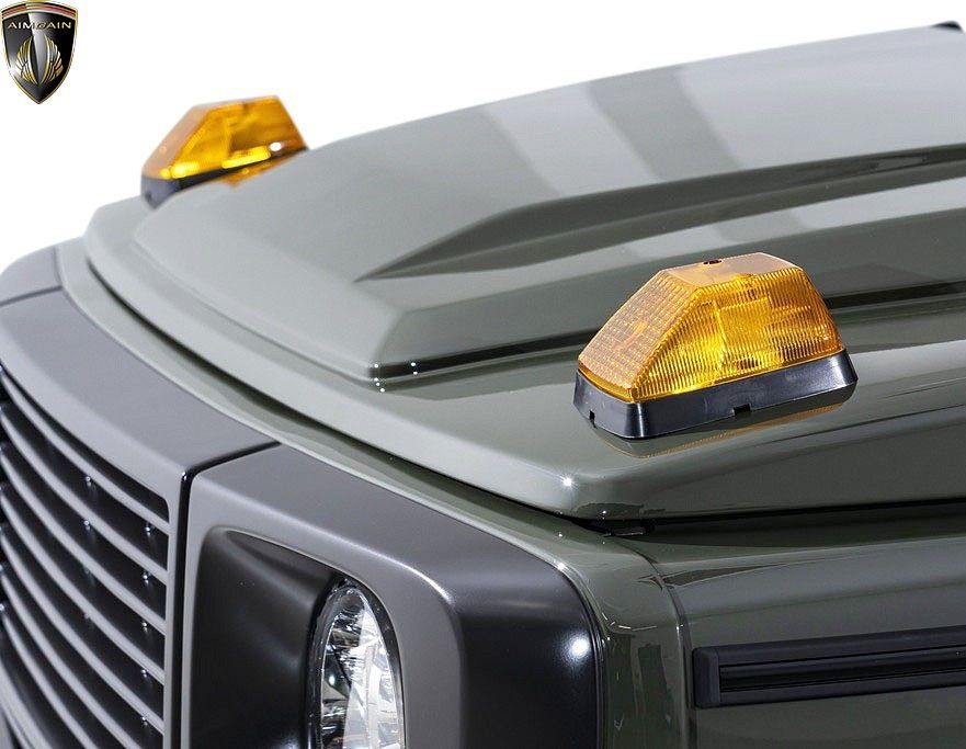 【M's】 ジムニーノマド JC74W 5ドア (2025.4-) AIMGAIN MUDRON Vintage ボンネットウィンカー 左右 (アーバンレンズ仕様) エイムゲイン マッドロン ヴィンテージ エアロ パーツ 部品 (※納期2.5-3.5ヵ月)