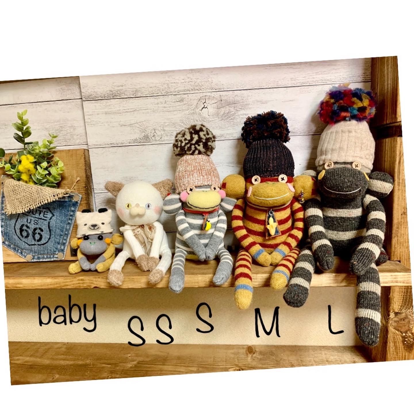 ソックモンキー（Mサイズ） - メルカリ