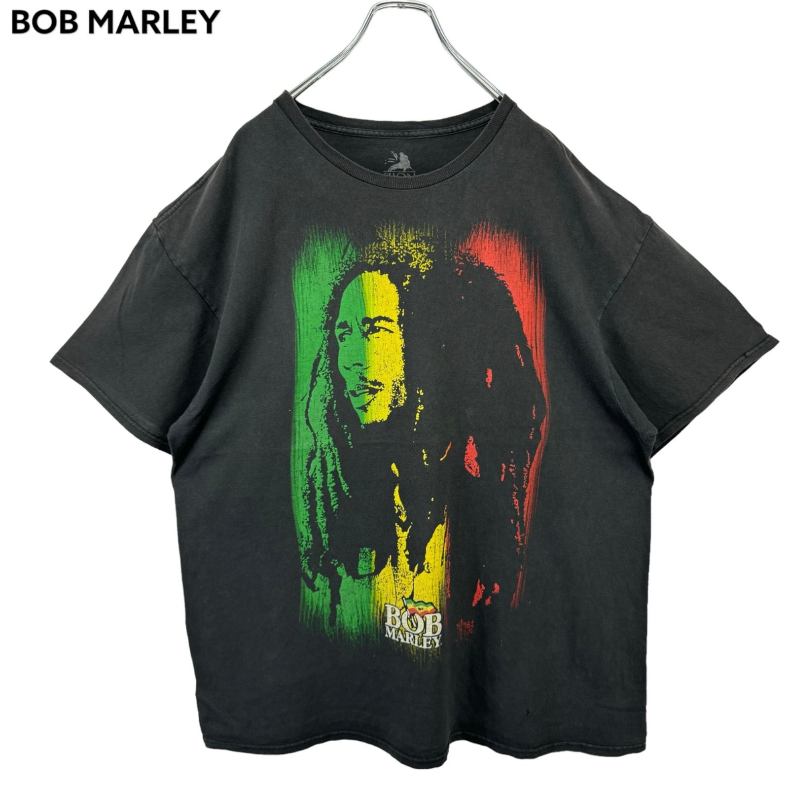 【レア】ボブマーリー　レゲエラスタカラー　Tシャツ◆古着ヴィンテージバンドロック XL BOB MARLEY ボブマーリー Tシャツ レゲエ ロックステディ