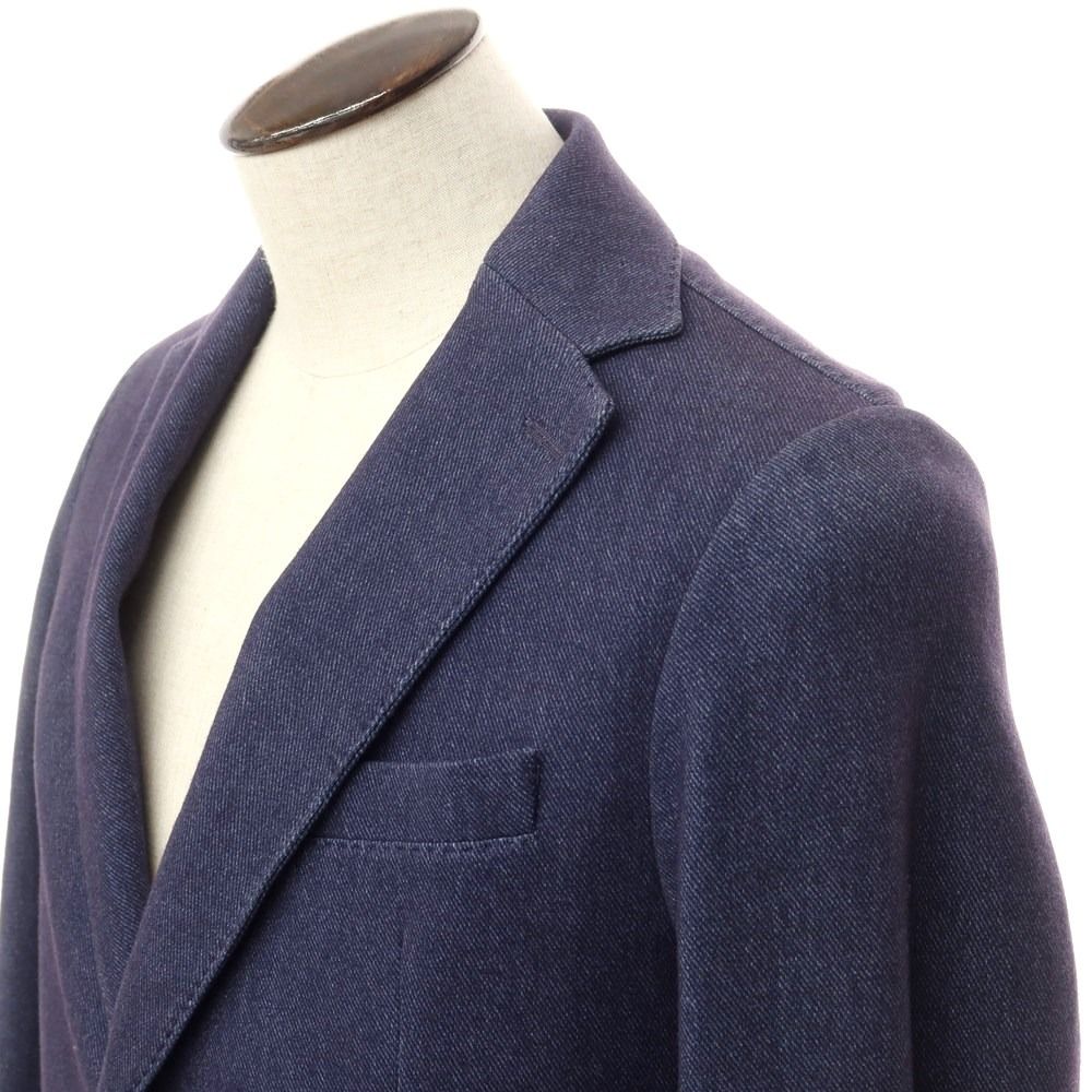 CIRCOLO 1901チルコロ コットンジャージアンコンジャケットネイビー48