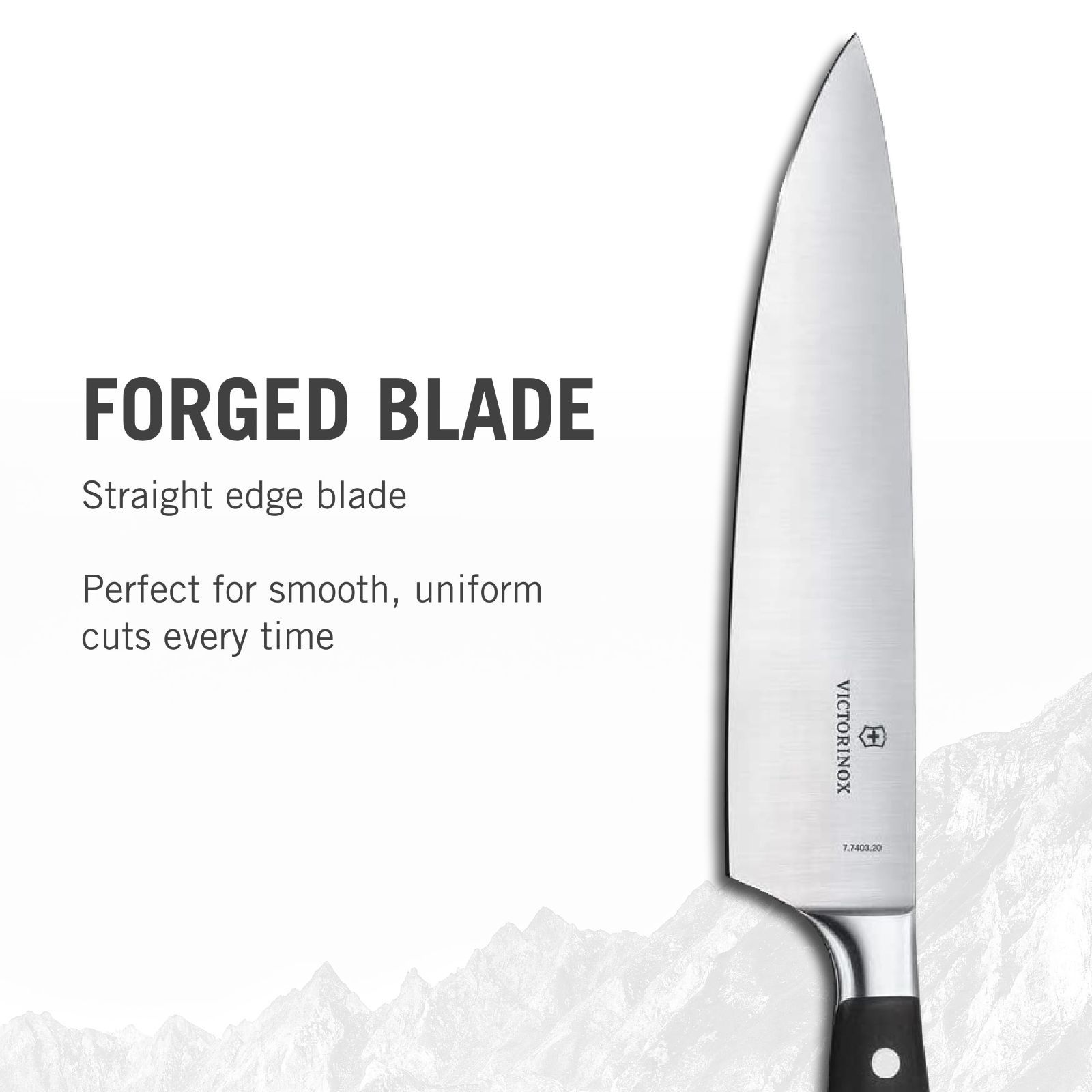 20cm ブラック グランメートル シェフナイフ 鍛造 牛刀包丁 VICTORINOX