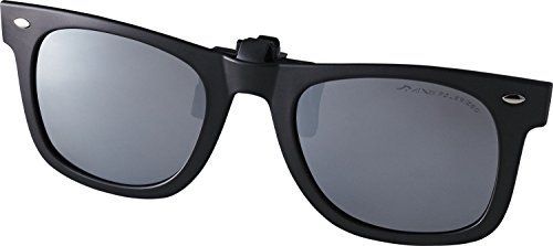 シルバー(SV) AXE(アックス) サングラス クリップオンタイプ UVカット 偏光レンズ シルバー AS-3PCS