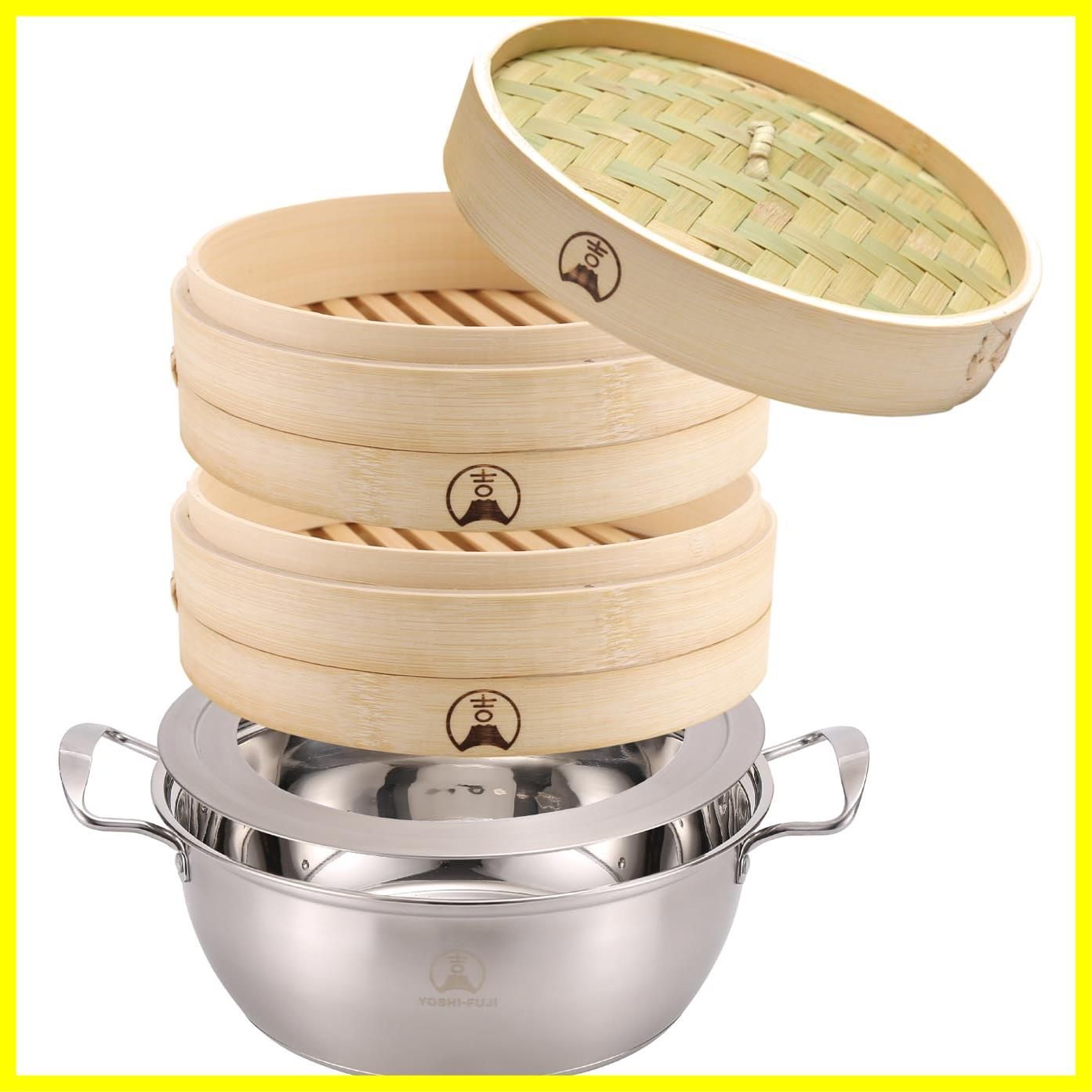 桧製蒸籠24センチ2段 蒸し板セット 桧製蒸籠21センチ2 ※桧製蒸籠