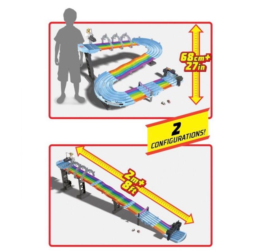 【美品⭐️】早い者勝ち❗️ホットウィール マリオカート レインボーロード マテル、「ホットウィール マリオカート レインボーロード