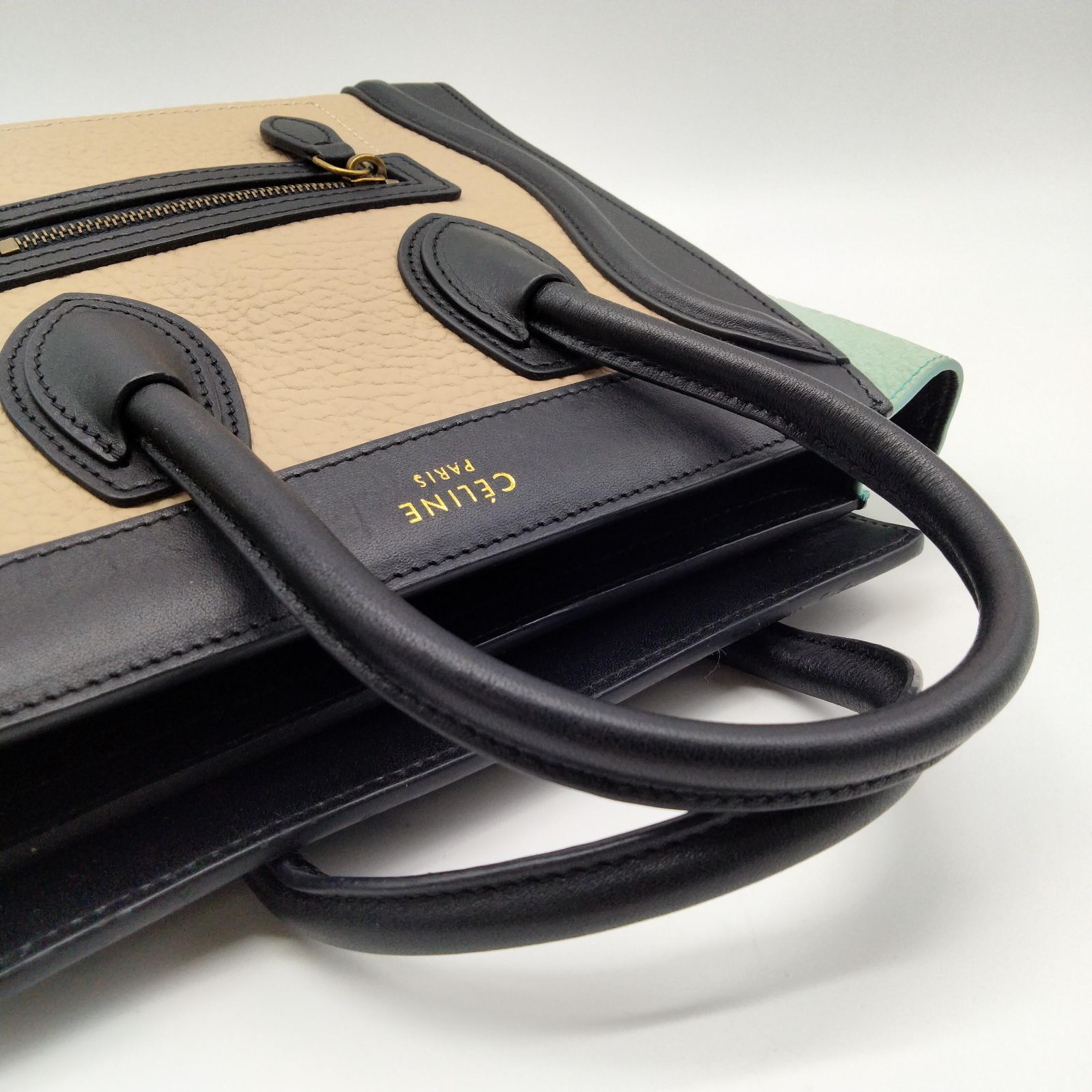 ✨CELINE✨セリーヌ ラゲージ ナノショッパー レザー