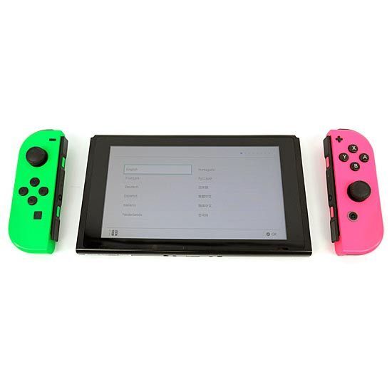 Nintendo Switch - 任天堂　Nintendo Switch　グレー　ゴムなし・本体・液晶画面・外箱いたみ 元箱あり 楽天市場】新品 Nintendo Switch ドックセット 純正品