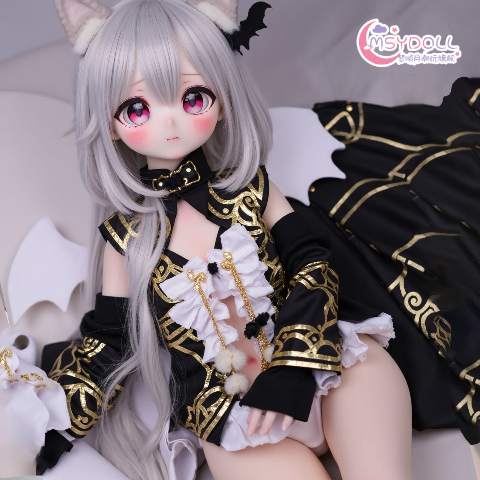 粧順さん　ドール 等身大ドール】夢順月 正規 魔族フィギュア 豪華仕様 115cm