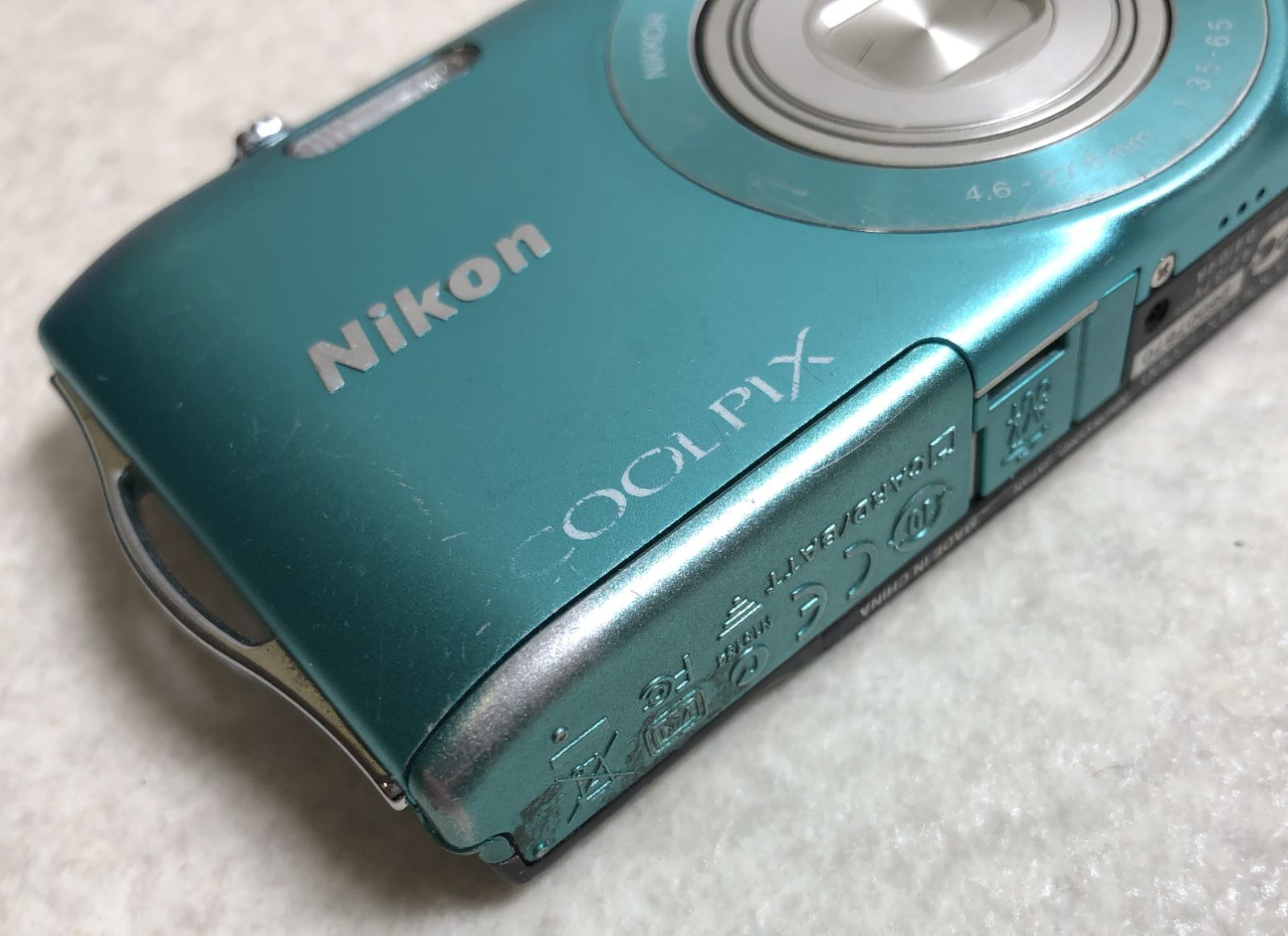 稼働品 Nikon COOLPIX s3300 水色 コンパクトデジタルカメラ Amazon | Nikon デジタルカメラ S33 防水 1317万画素 S33 ブルー