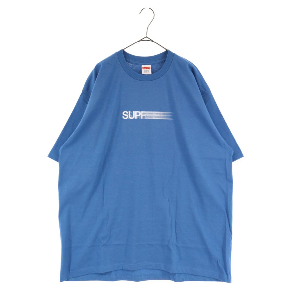 SUPREME シュプリーム 23SS Motion Logo Tee モーション ロゴ 半袖Tシャツ Faded Blue ブルー