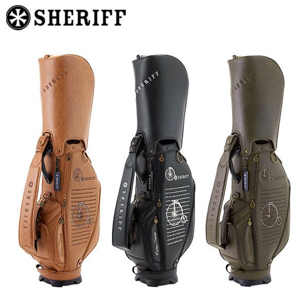 取り寄せ】シェリフ レトロシリーズ SFR-001 カート キャディバッグ