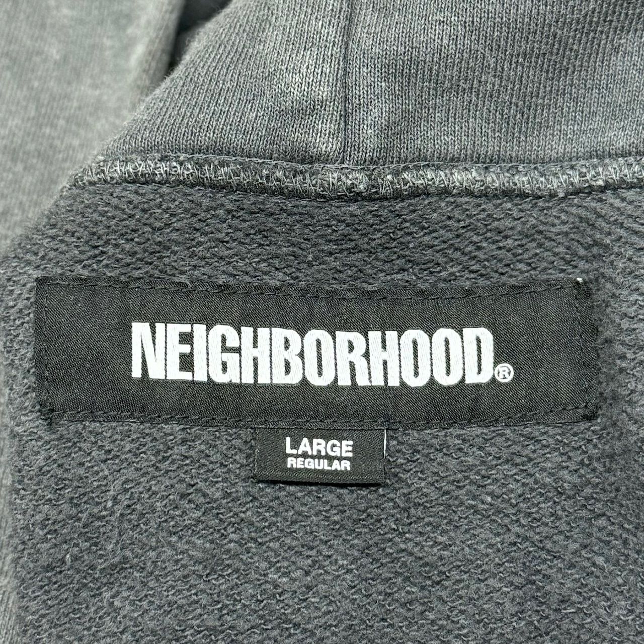 美品 NEIGHBORHOOD 23SS DAMAGE SWEATPARKA LS ダメージ