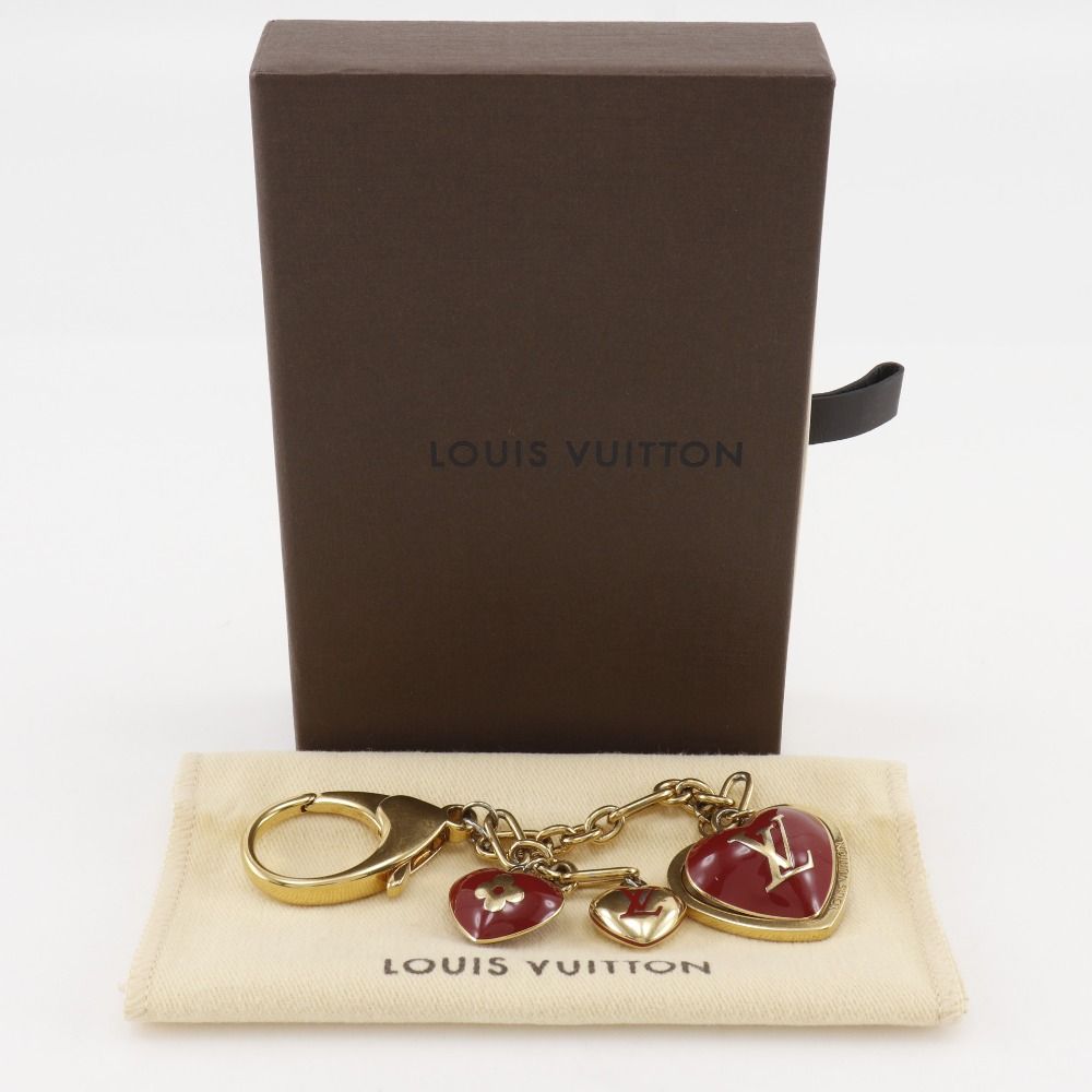ヴィトン ビジューサッククール ポムダムール ゴールド×レッド　M65758 LOUIS VUITTON】ルイ・ヴィトン ビジューサッククール ハート