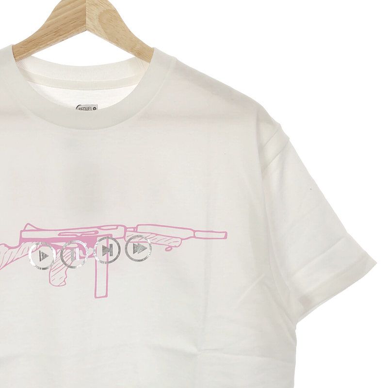 SEQUEL - 【美品】  SEQUEL / シークエル | 2022AW | 両面プリントTシャツ / ユニセックス | S | White | レディース SEQUEL / シークエル | 2022AW | 両面プリントTシャツ / ユニ