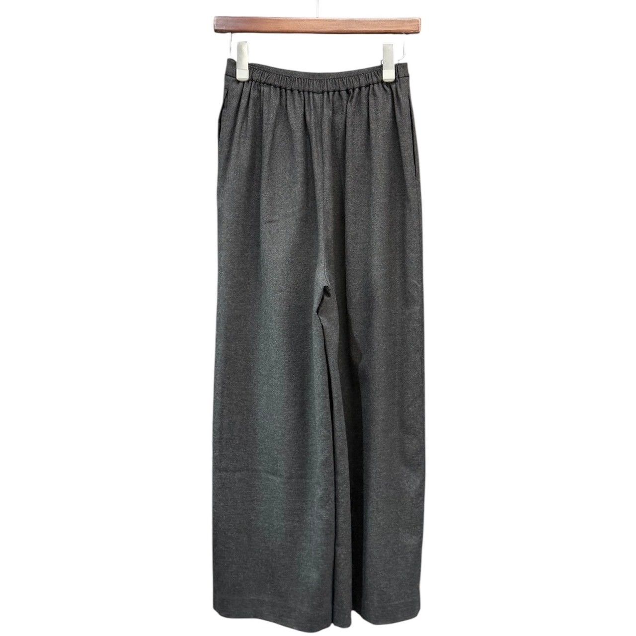 ENFOLD エンフォルド 18SS ウールワイドイージーパンツ 300BS231