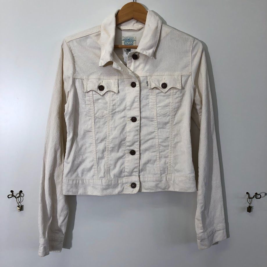 Levi's/リーバイス コーデュロイジャケット 白デニムジャケット