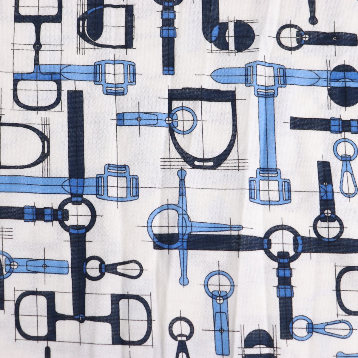 美品◇20SS HERMES エルメス ホースビット・馬具柄 ラビリンス 