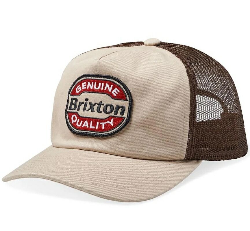 Brixton Keaton MP Trucker Hat Cap Sand/Sepia キャップ 送料無料