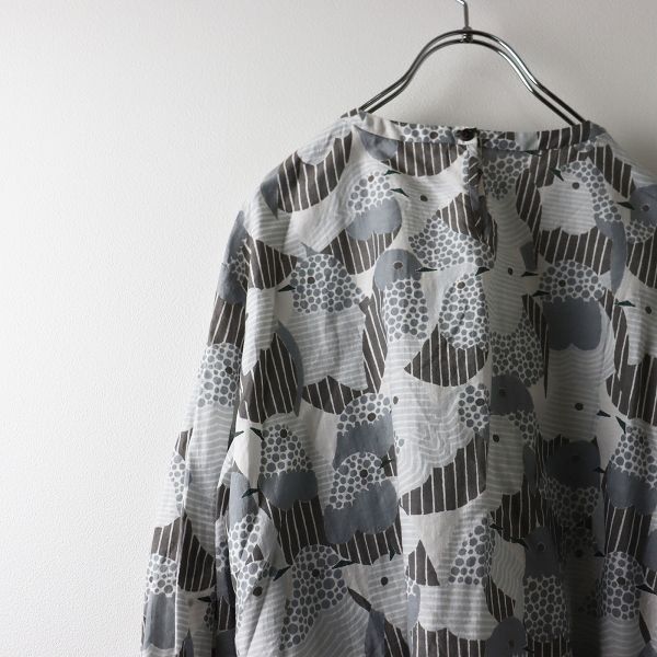 美品】ミナペルホネンsinging merrily ブラウス36