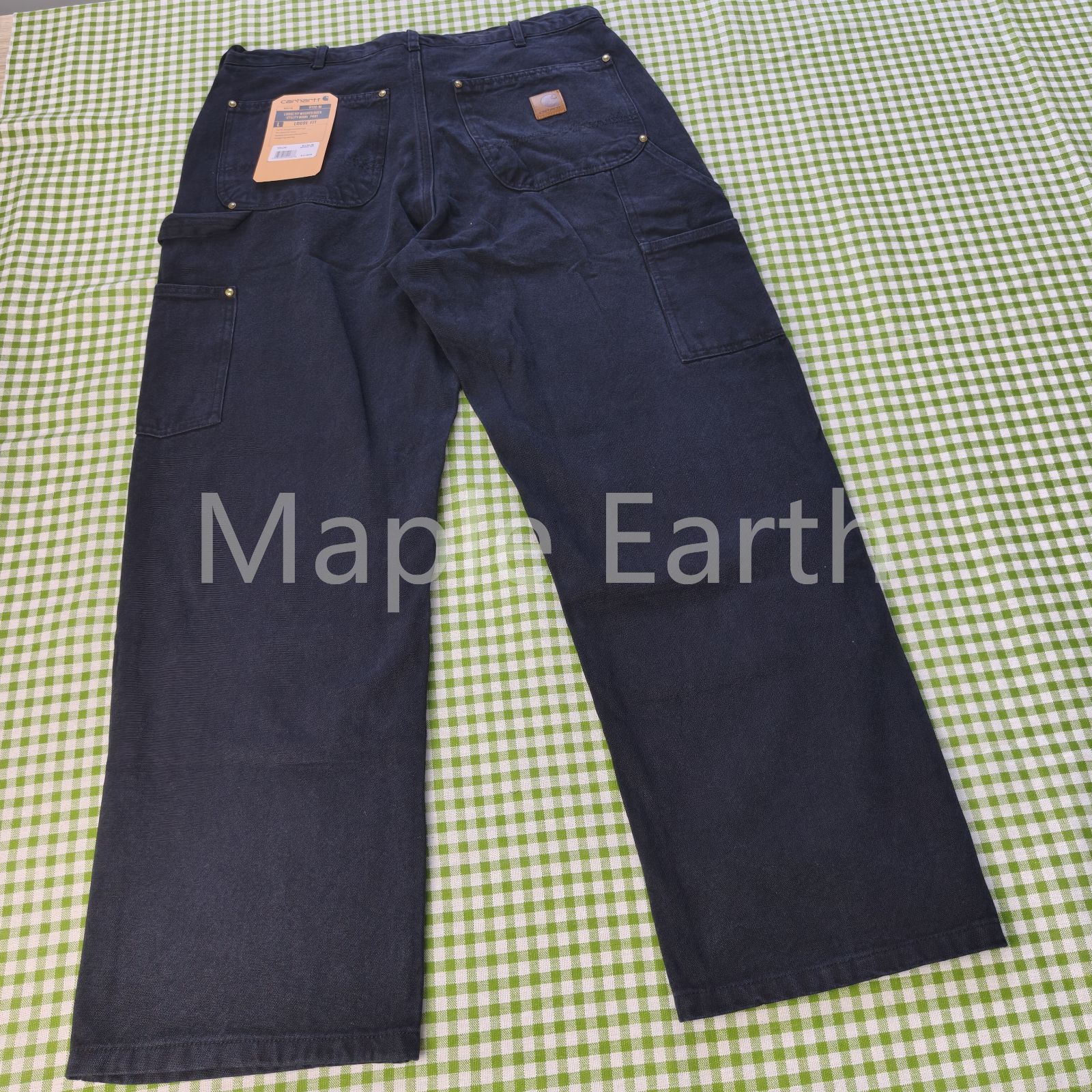 Carhartt WIP ダブルニー ペインターパンツ ブラック ダック地 32×30 ワークパンツ