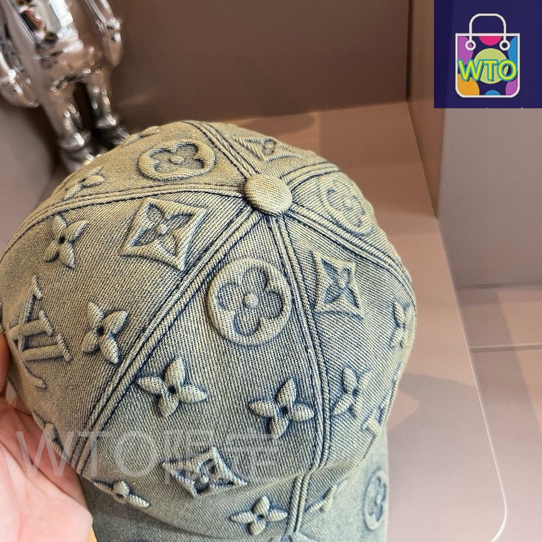 Louis Vuitton デニム柄 ベースボールキャップ ルイヴィトン デニム ベースボールキャップ 7,980円 CCS039954