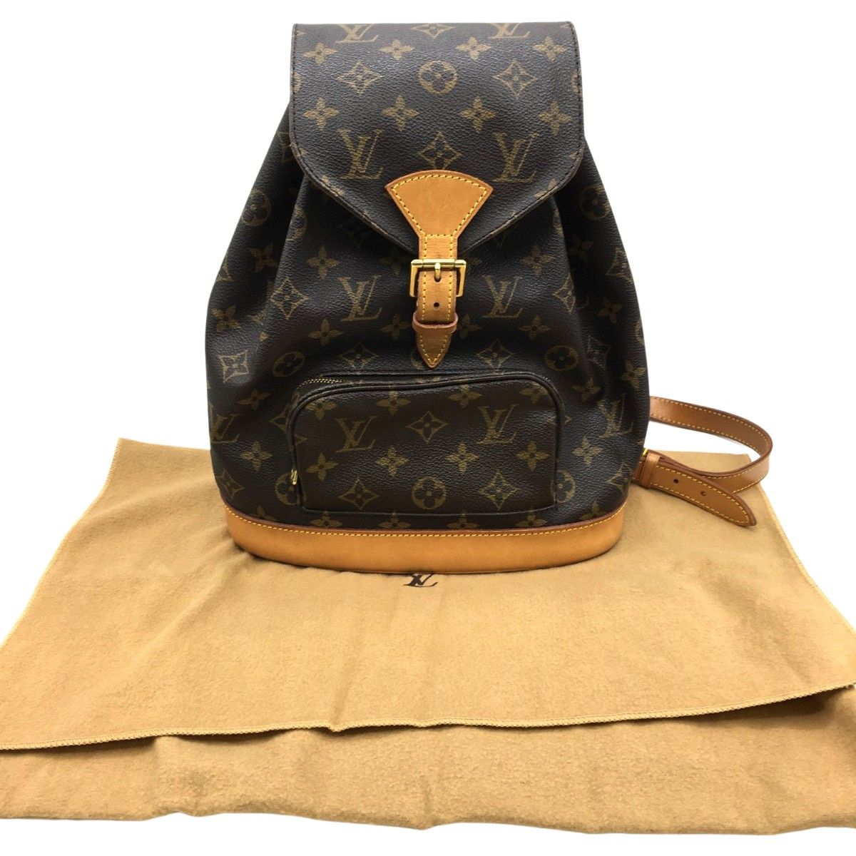◎◎LOUIS VUITTON ルイヴィトン モノグラム モンスリ ミドルサイズ M51136