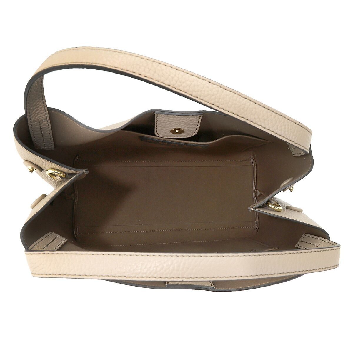 新品 フルラ FURLA ハンドバッグ プリムラ HOBOBAG S グレージュ  