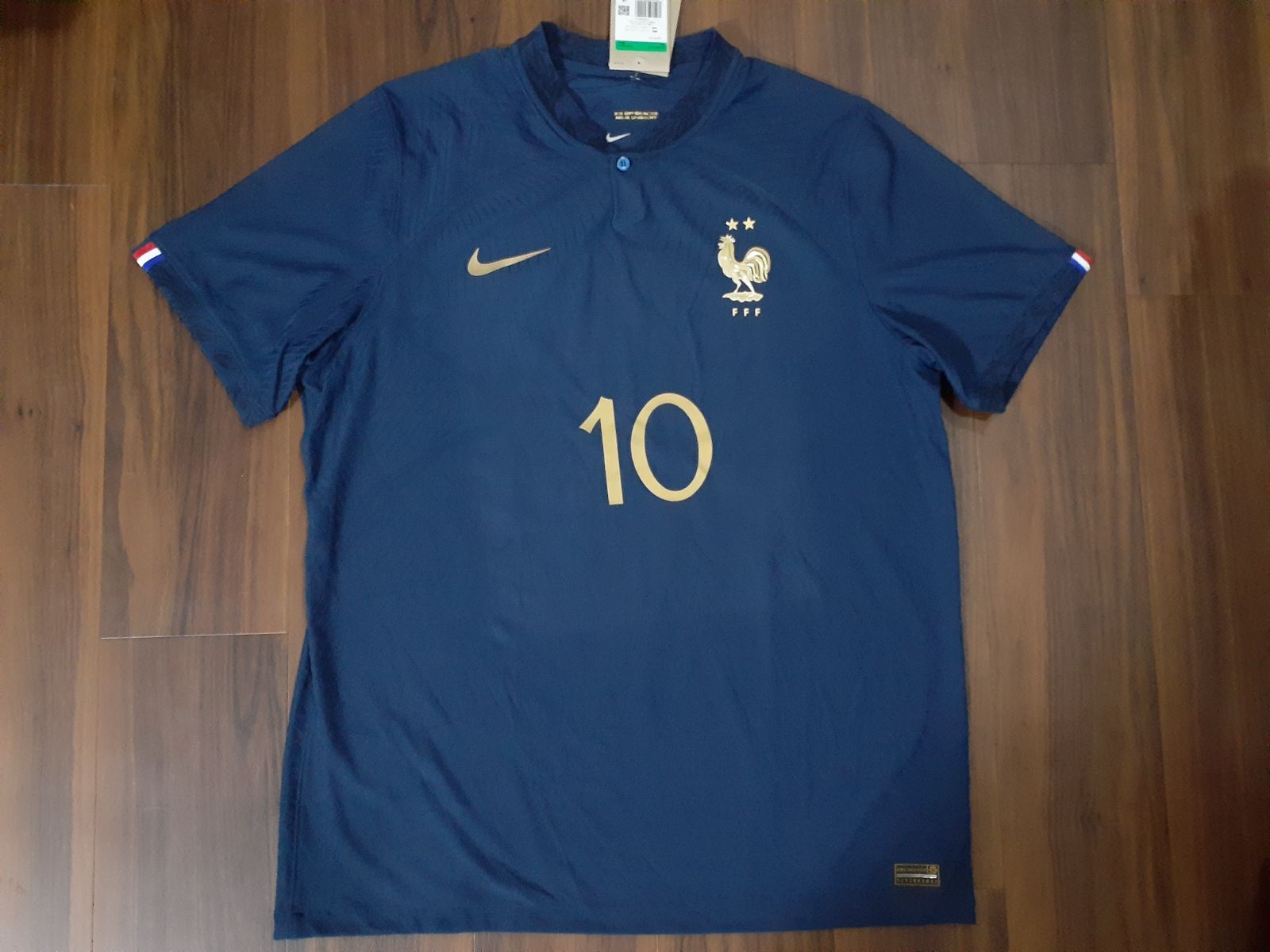 2022年 NIKE ナイキ フランス代表 MBAPPE ユニフォーム XL W杯 - メルカリ