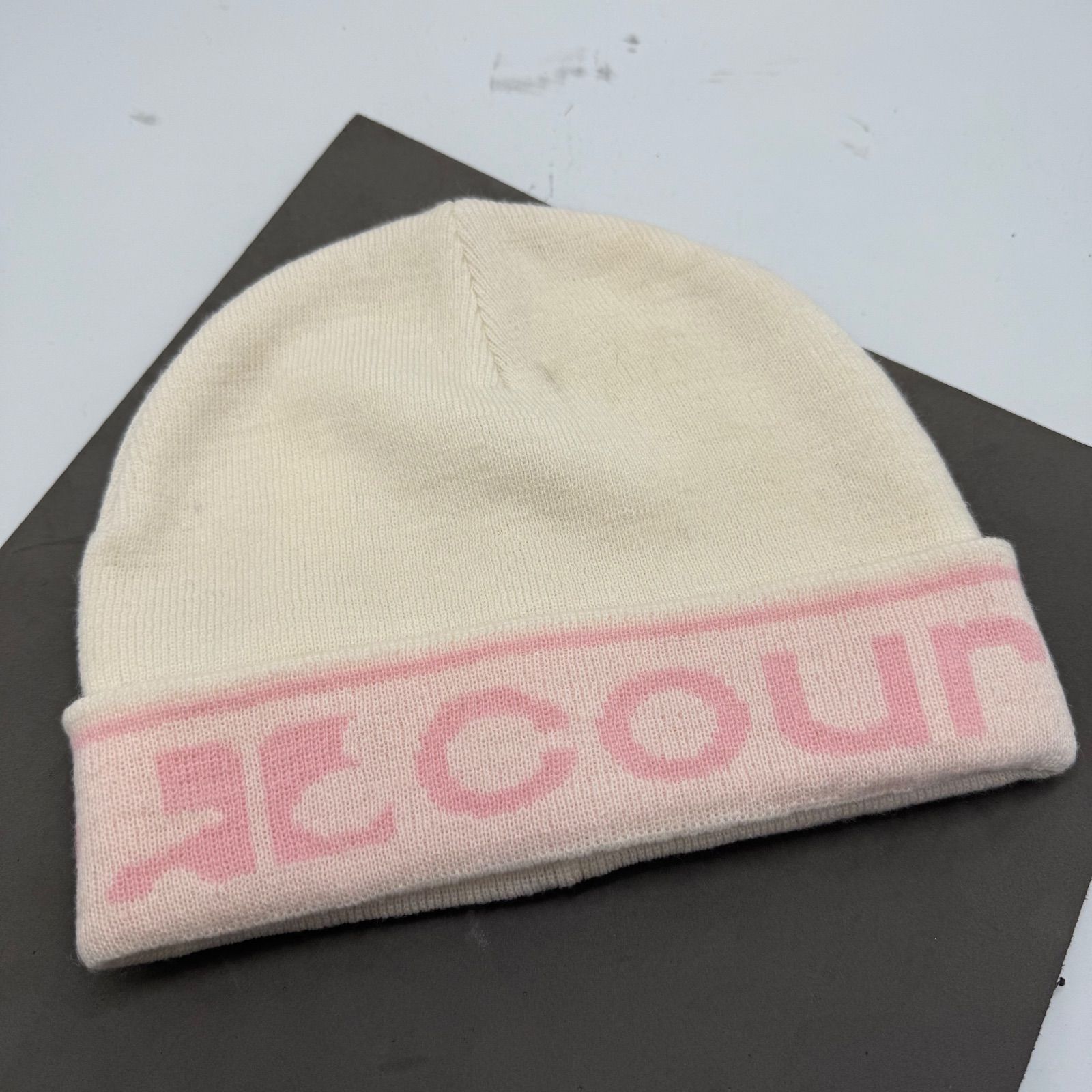 モード】KUIN KISSA Block core銀抜き穴ビーニー 平成ギャル モード