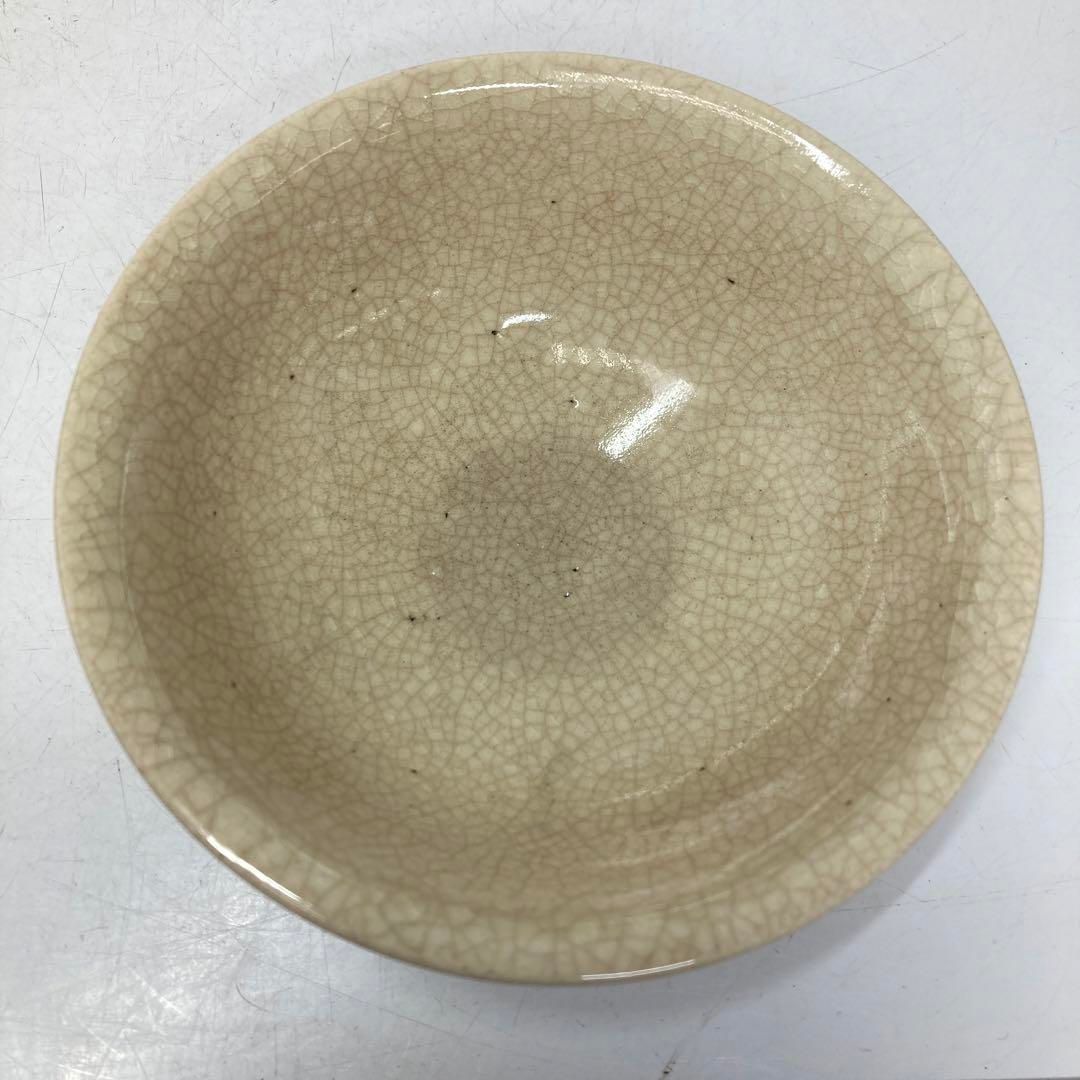 時代 薩摩焼 暁山 色絵 茶碗 本さ5-0518☆1F 時代 薩摩焼 暁山