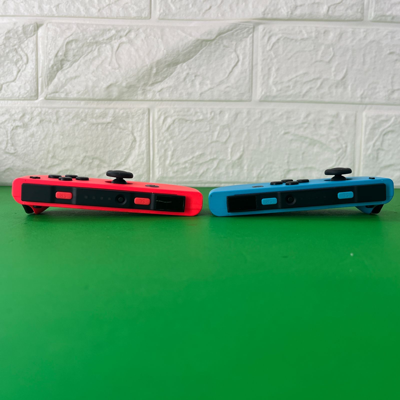 動作確認、清掃、消毒済み】純正 joy-con ジョイコン ネオン
