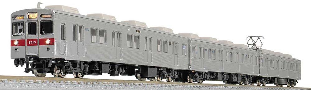 長野電鉄8500系（8503編成）3両編成セット（動力付き） 【グリーン