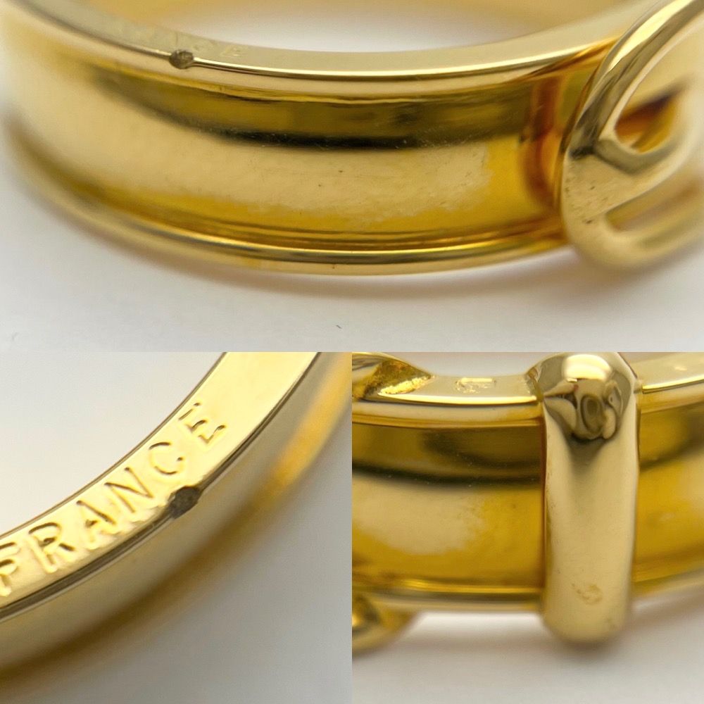 限定価格】 エルメス スカーフリング レディース ベルトモチーフ