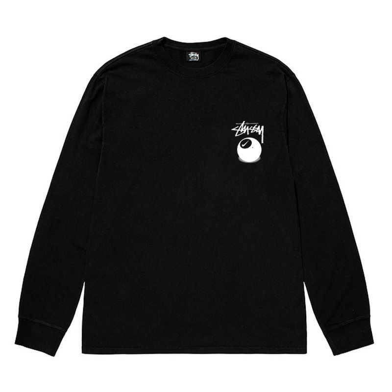 Stussy × Nike 長袖カットソー 黒