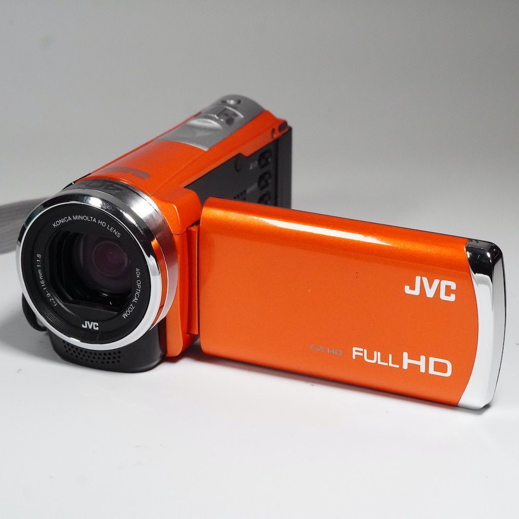 JVC Victor Everio ビデオカメラ GZ-E750-W ホワイト JVC Everio