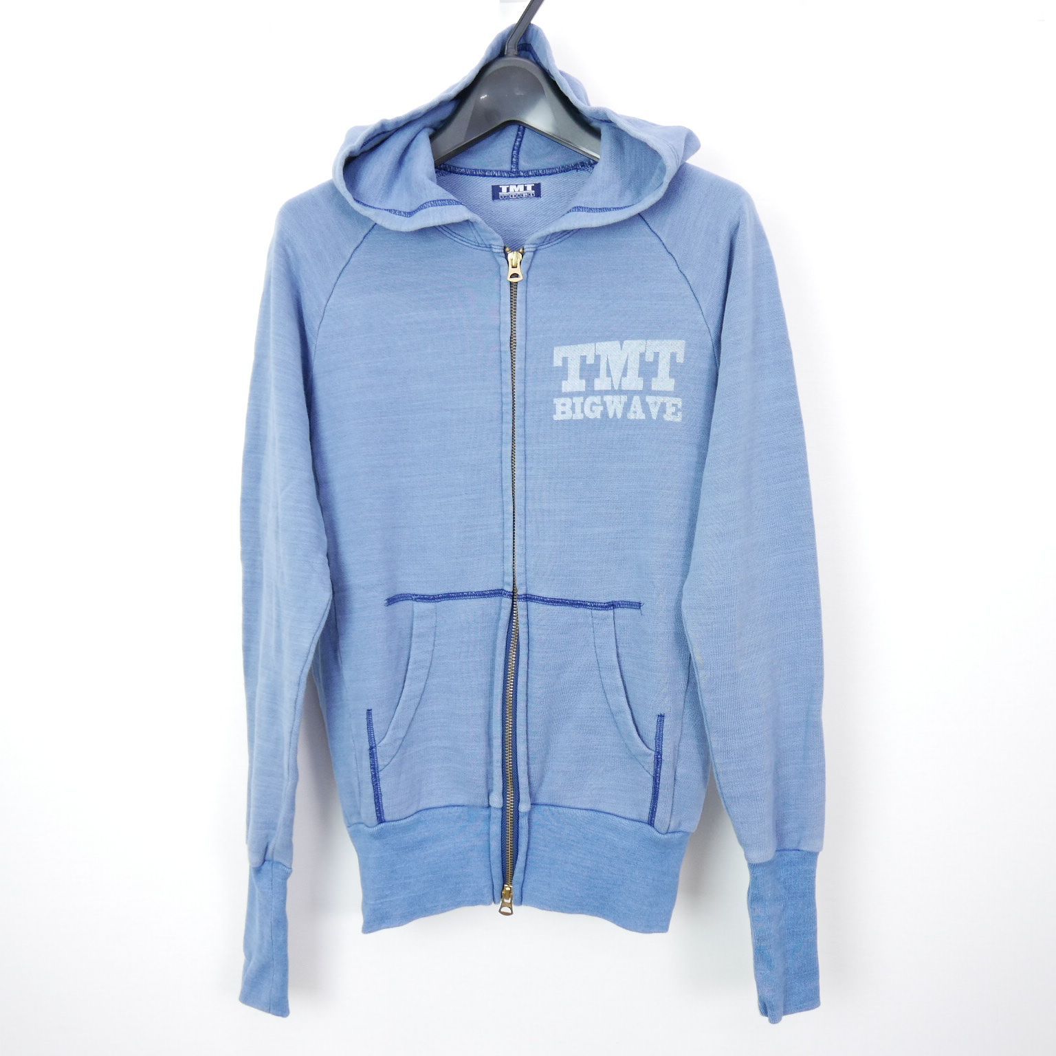 tmt INDIGO SWEAT ZIP PARKA FREE TMTパーカS 【公式通販】
