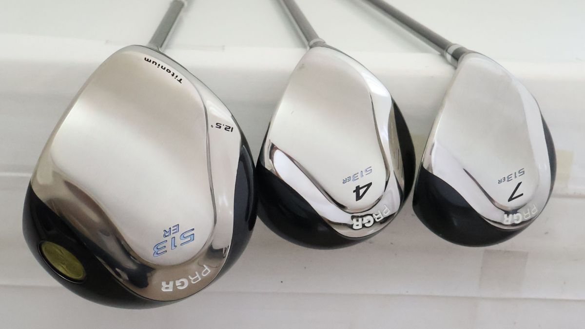○レディース！PRGR☆プロギア 513ER【ドライバー＆4W＆7W 3本セット