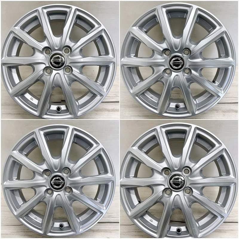 新古品 15インチ アルミ 日産 ニッサン デイズ 純正 4本セット サクラ デイズ ルークス デイズルークス NV100クリッパーリオ ルークス デイズ オッティ アルミホイール 新古品アルミホイール 新古品ホイール 新古品ホイル 純正ホイール ホイール